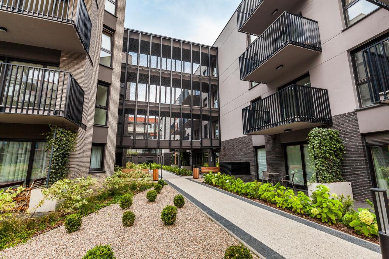 Uroczy Apartament W Centrum Starego Miasta Danzig Exterior foto